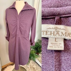 Tehama women’s Athletic dress Purple Sz L